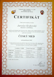 Certifikat kvality 2018